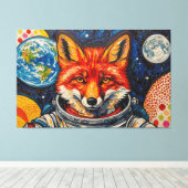 TOILE RENARDS DE L'ESPACE 2 (Insitu (Plancher de Bois))