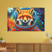 TOILE RENARDS DE L'ESPACE 2 (Insitu(Salon))