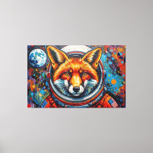 TOILE RENARDS DE L'ESPACE 3 (Recto)