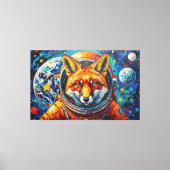 TOILE RENARDS DE L'ESPACE 4 (Recto)