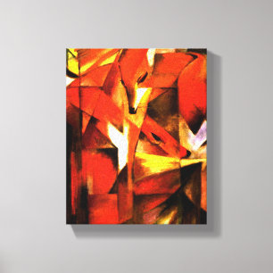 Toile Renault de Franz Marc Fine Art Canvas