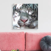 Toile Rencontre avec le tigre blanc (Insitu(Salon))