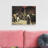 Toile Rencontre de Faust et Marguerite, 1860 (Insitu(Salon))