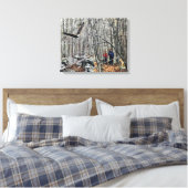 Toile Rencontre de l'aigle à tête blanche (Insitu(Chambre))