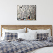 Toile Rencontre de l'aigle à tête blanche (Insitu(Chambre))