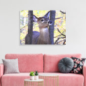 Toile Rencontre des cerfs dans les bois (Insitu(Salon))