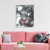 Toile Rencontre du tigre blanc (Insitu(Salon))