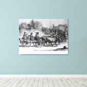 Toile Rencontre en 1776, 1876 (Insitu (Plancher de Bois))