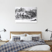 Toile Rencontre en 1776, 1876 (Insitu(Chambre))