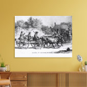 Toile Rencontre en 1776, 1876 (Insitu(Salon))