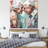 Toile Rencontre éternelle (Insitu(Chambre))