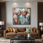 Toile Rencontre éternelle