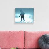 Toile Rencontre Sasquatch (Insitu(Salon))