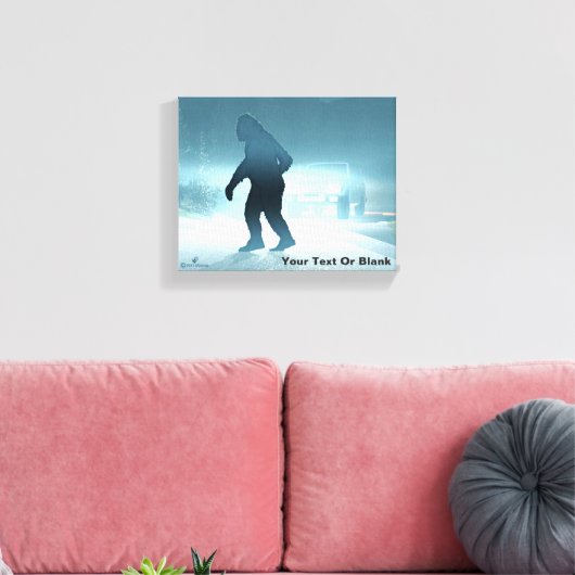 Toile Rencontre Sasquatch (Insitu(Salon))