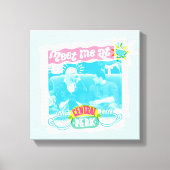 Toile Rencontrez-moi à Central Perk Neon Graphic (Recto)