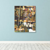 Toile Rend la créativité plus éclatante (Insitu (Plancher de Bois))