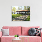 Toile Rend lake dans le sud de l'Illinois (Insitu(Salon))