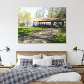 Toile Rend lake dans le sud de l'Illinois (Insitu(Chambre))