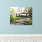 Toile Rend lake dans le sud de l'Illinois (Insitu (Plancher de Bois))