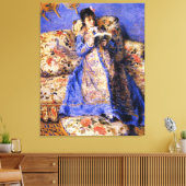 Toile Renoir - Camille Monet Lecture, célèbre peinture, (Insitu(Salon))