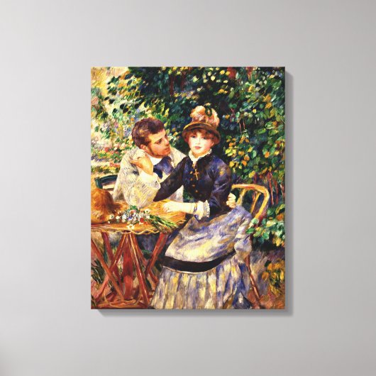 Toile Renoir - Dans le jardin (Recto)
