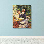 Toile Renoir - Dans le jardin (Insitu (Plancher de Bois))