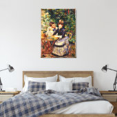 Toile Renoir - Dans le jardin (Insitu(Chambre))