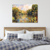 Toile Renoir - Lakeside, paysage (Insitu(Chambre))