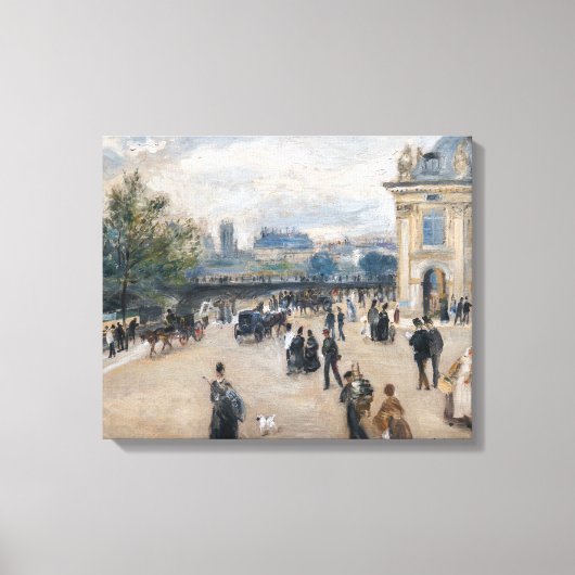 Toile Renoir - Paris, Institut au Quai Malaquais (Recto)
