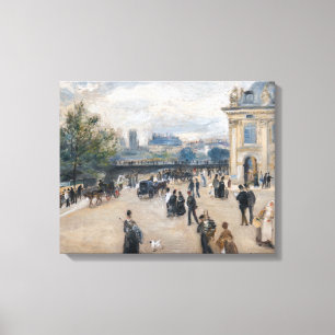 Toile Renoir - Paris, Institut au Quai Malaquais