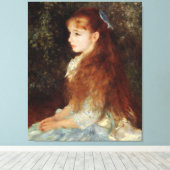 Toile Renoir Portrait d'Irene Cahen d'Anvers (Insitu (Plancher de Bois))