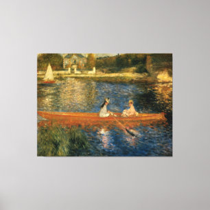 Toile Renoir's La Seine à Asnières (Le Skiff) vers 1879