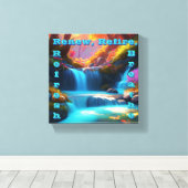 Toile Renouveler la respiration de l'actualisation (Insitu (Plancher de Bois))