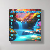 Toile Renouveler la respiration de l'actualisation (Recto)