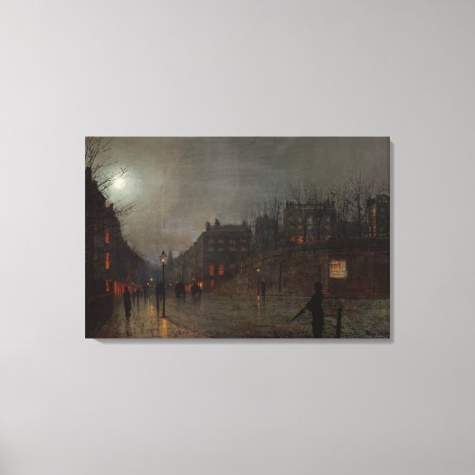 Toile Rentrer à Dusk, 1882 (Recto)