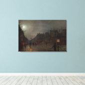 Toile Rentrer à Dusk, 1882 (Insitu (Plancher de Bois))