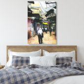 Toile Rentrer À Pied À Travers L'Antiquité Vieille Jérus (Insitu(Chambre))