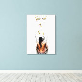 Toile Répandre les amours (Insitu (Plancher de Bois))