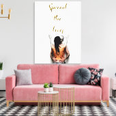 Toile Répandre les amours (Insitu(Salon))