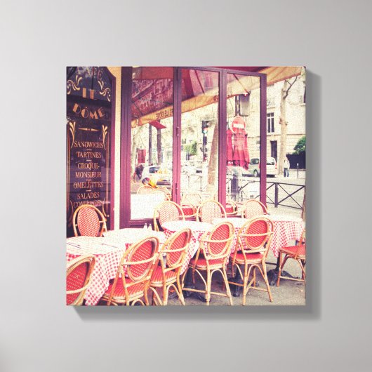 Toile Repas À Paris Al Fresco (Recto)