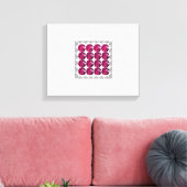 Toile Répétition croisée (Insitu(Salon))