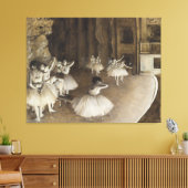 Toile Répétition De Ballet Sur La Scène Edgar Degas (Insitu(Salon))