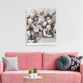 Toile Répétition de l'Oratorio de Judith, 1734 (Insitu(Salon))