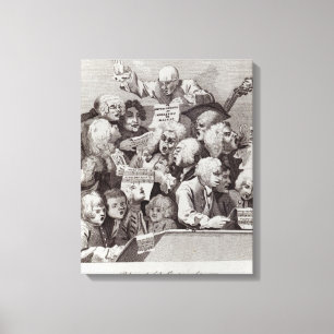 Toile Répétition de l'oratorio de Judith, 1734