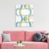 Toile Répétition géométrique III (Insitu(Salon))