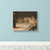 Toile Réponse de Daniel au roi par Briton Rivière (Insitu (Plancher de Bois))