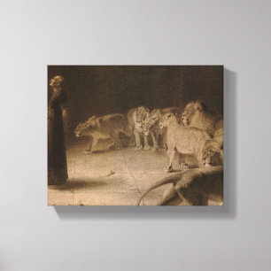 Toile Réponse de Daniel au roi par Briton Rivière