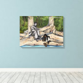 Toile Repos de Samuel Dickerson (Insitu (Plancher de Bois))