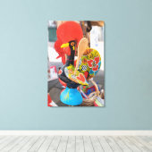 Toile Repos inhabituel de la cuillère de poulet (Insitu (Plancher de Bois))