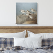Toile Repose Sanderlings #2 Peinture d'Ezartesa (Insitu(Chambre))